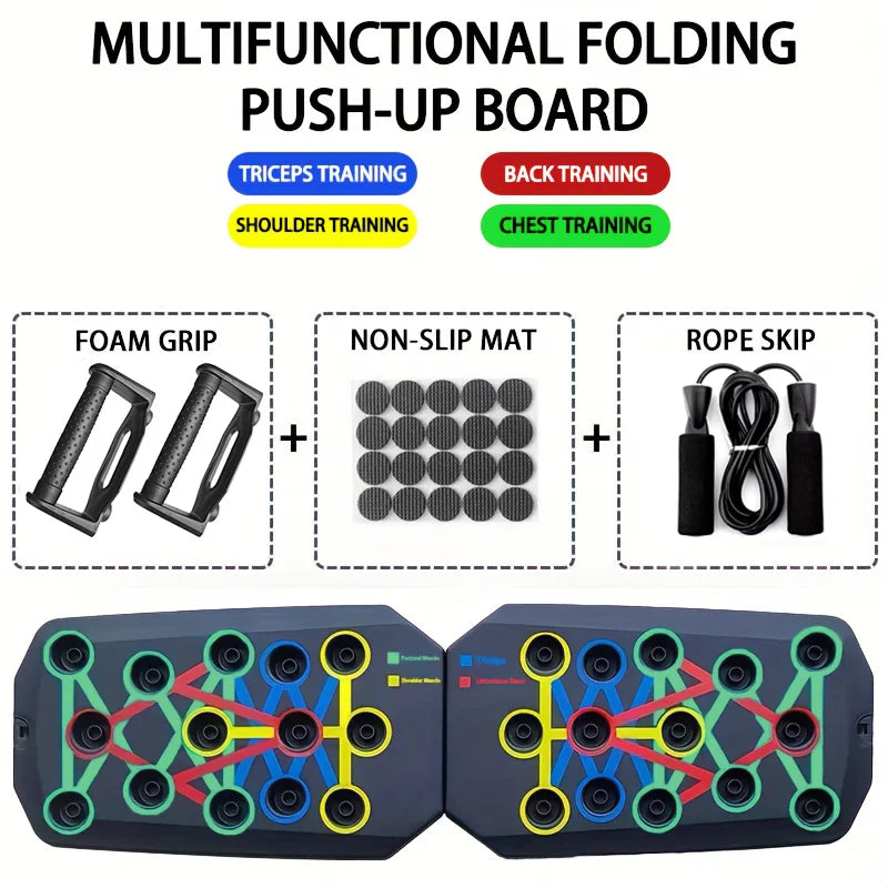 Push-Up Board Trainer – Multi-Angle Strength & Full Body Fitness System