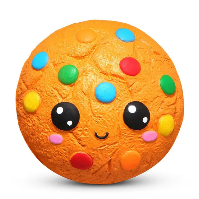 Squishy Slow-Rising Fidget Toy – Scented Ice Cream & Popcorn Stress Reliever