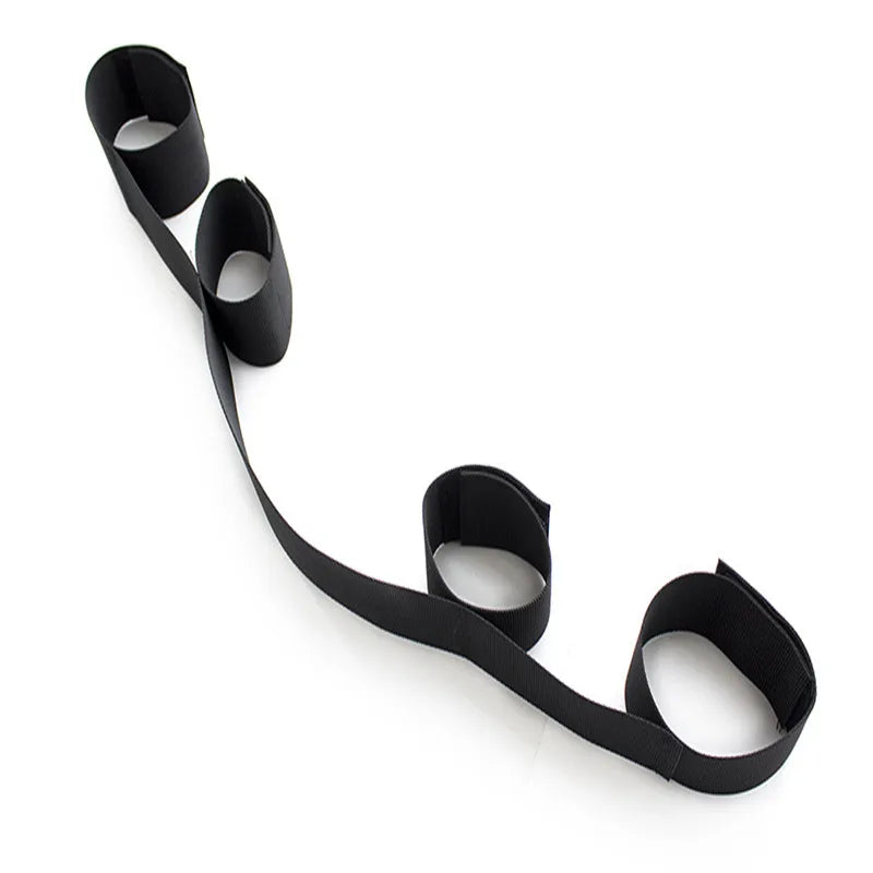 Soft Restraint Cuffs Set | Adjustable Handcuffs & Ankle Cuffs | BDSM Bondage Kit