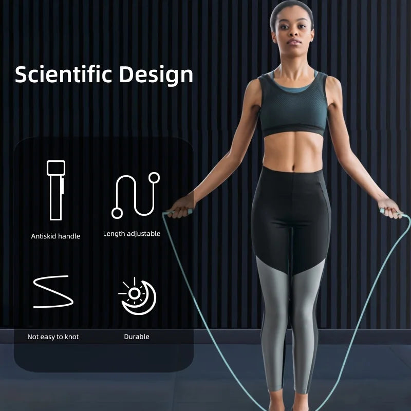 PVC Speed Jump Rope – Adjustable Fitness Skipping Rope