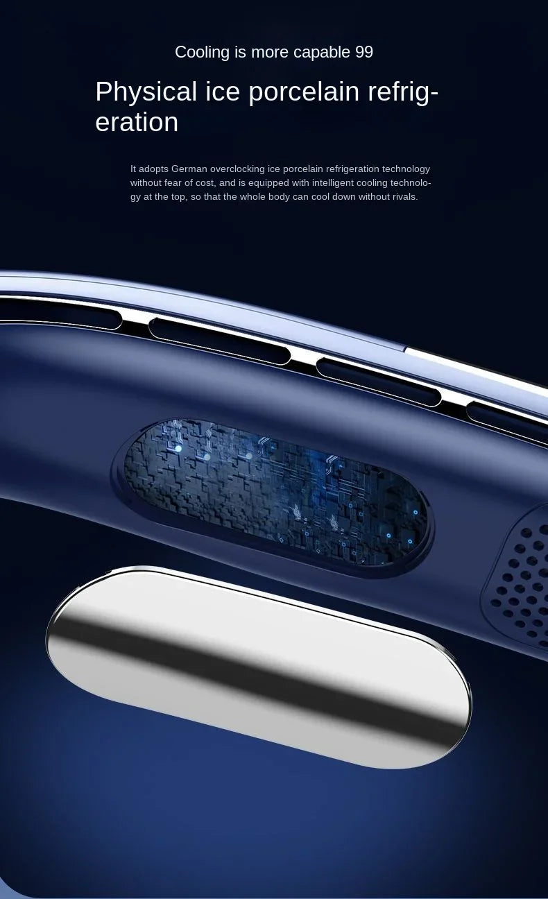 10,000 mAh Portable Neck Fan