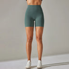 Women's High-Waist Yoga Shorts | Squat-Proof & Quick-Dry