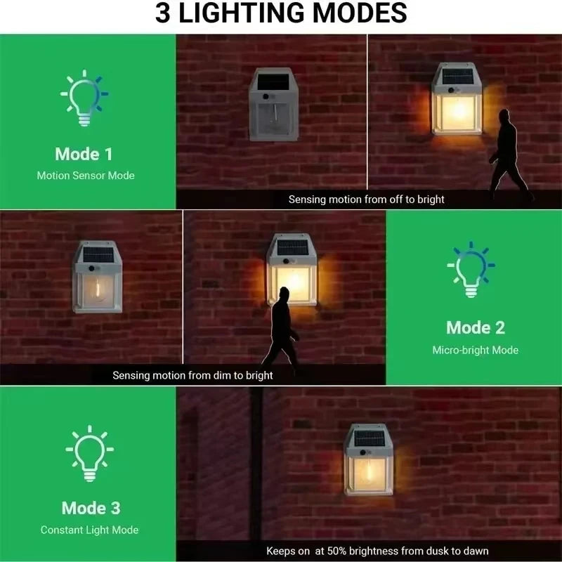 Outdoor Solar Lamp Garden Solar Powered