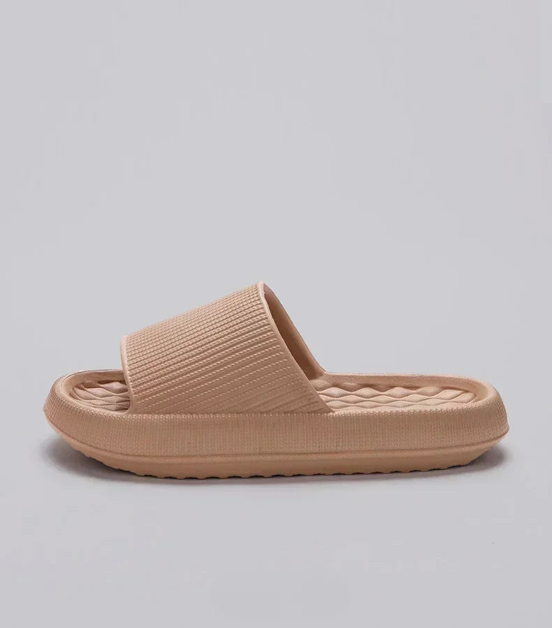 Women's Pillow Cloud Platform Slides — Thick Sole EVA Sandals