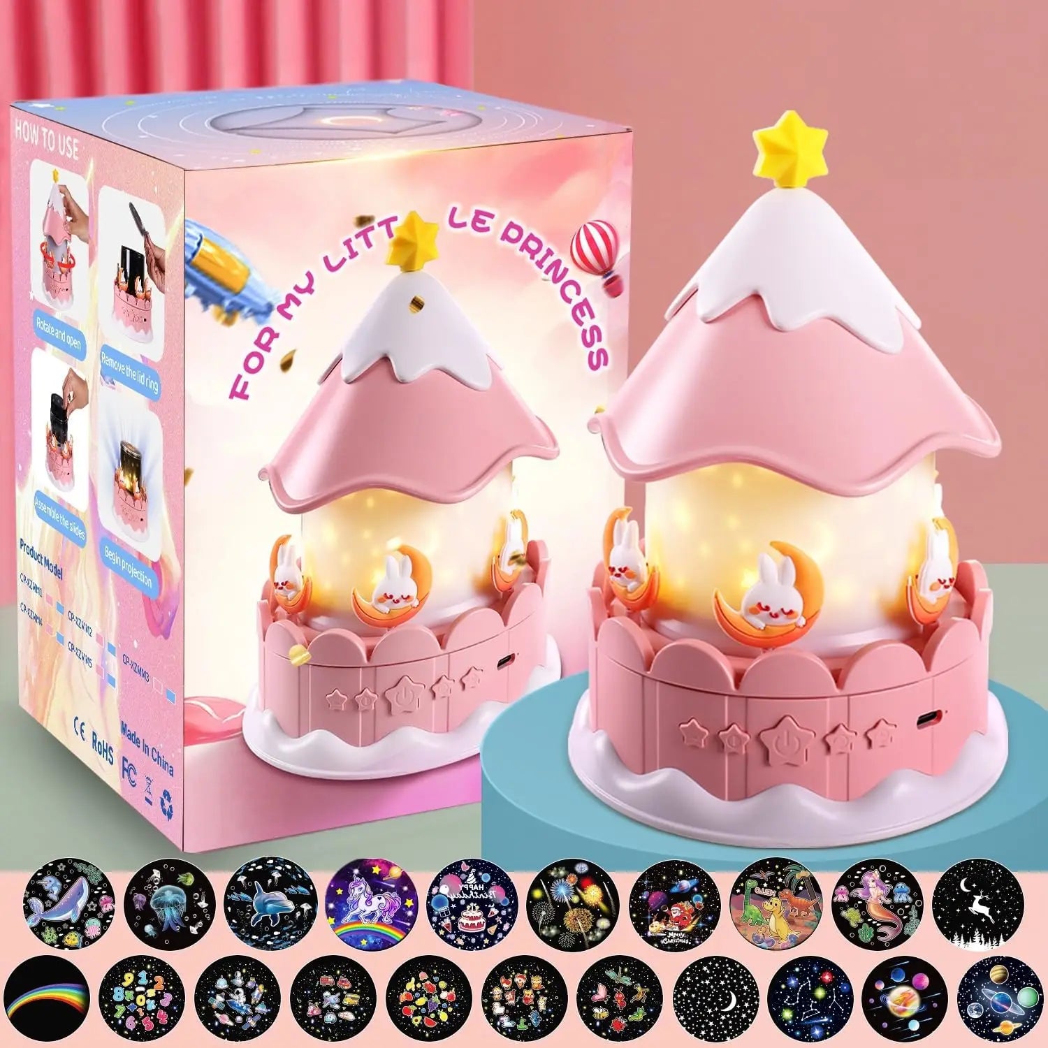 21-in-1 Star Galaxy Projector – Starry Sky Night Light