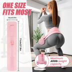 Hip Thrust Belt — Thick & Wide Comfort Belt for Dumbbells, Kettlebells & Plates
