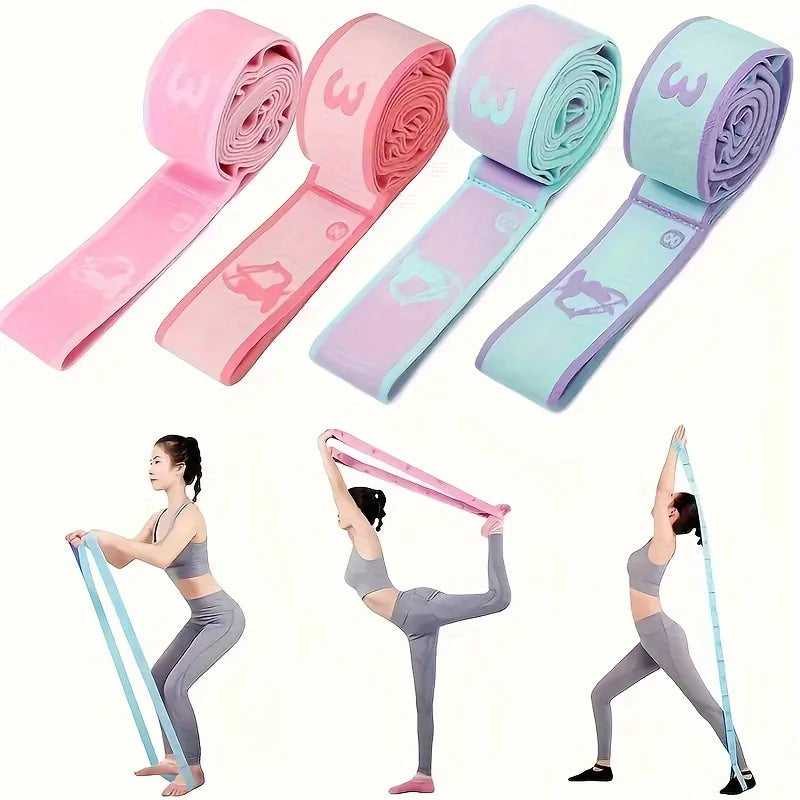 Yoga & Pilates Resistance Band — Extra Thick Non-Slip Stretch Band