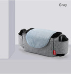 Insulated Diaper Bag with Bottle Warmer Pocket — Stroller-Ready Bag