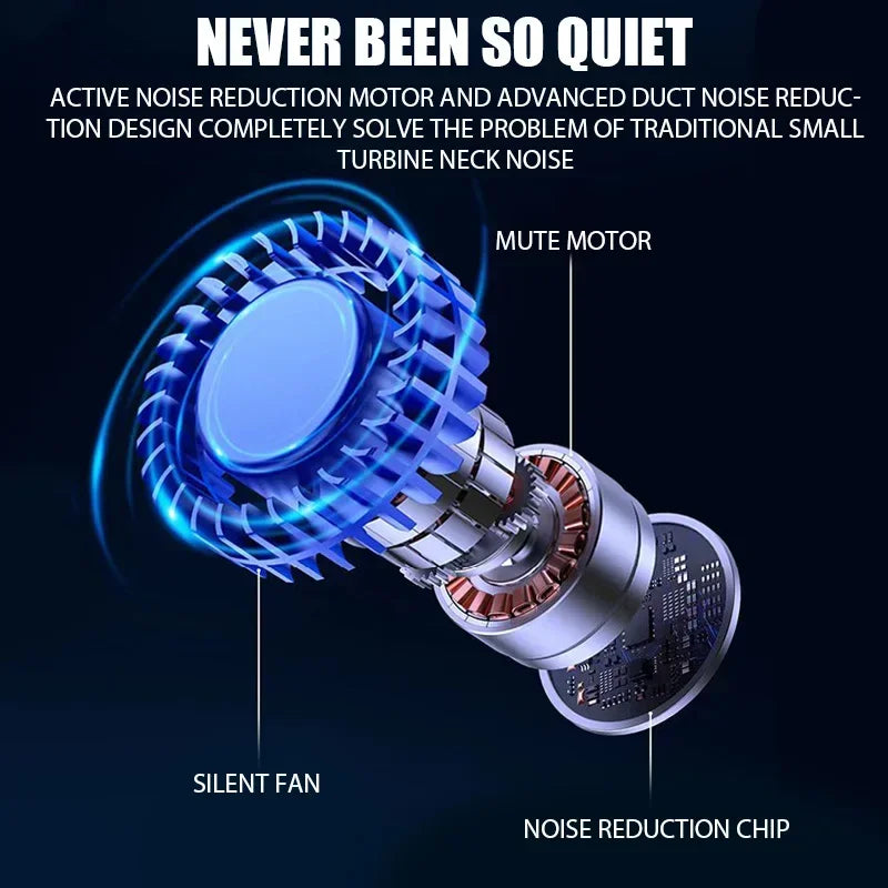 Hanging Neck Fan Digital Display