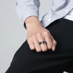 Viking Celtic Knot Rune Rings – Spinning Anti-Stress Stainless Steel