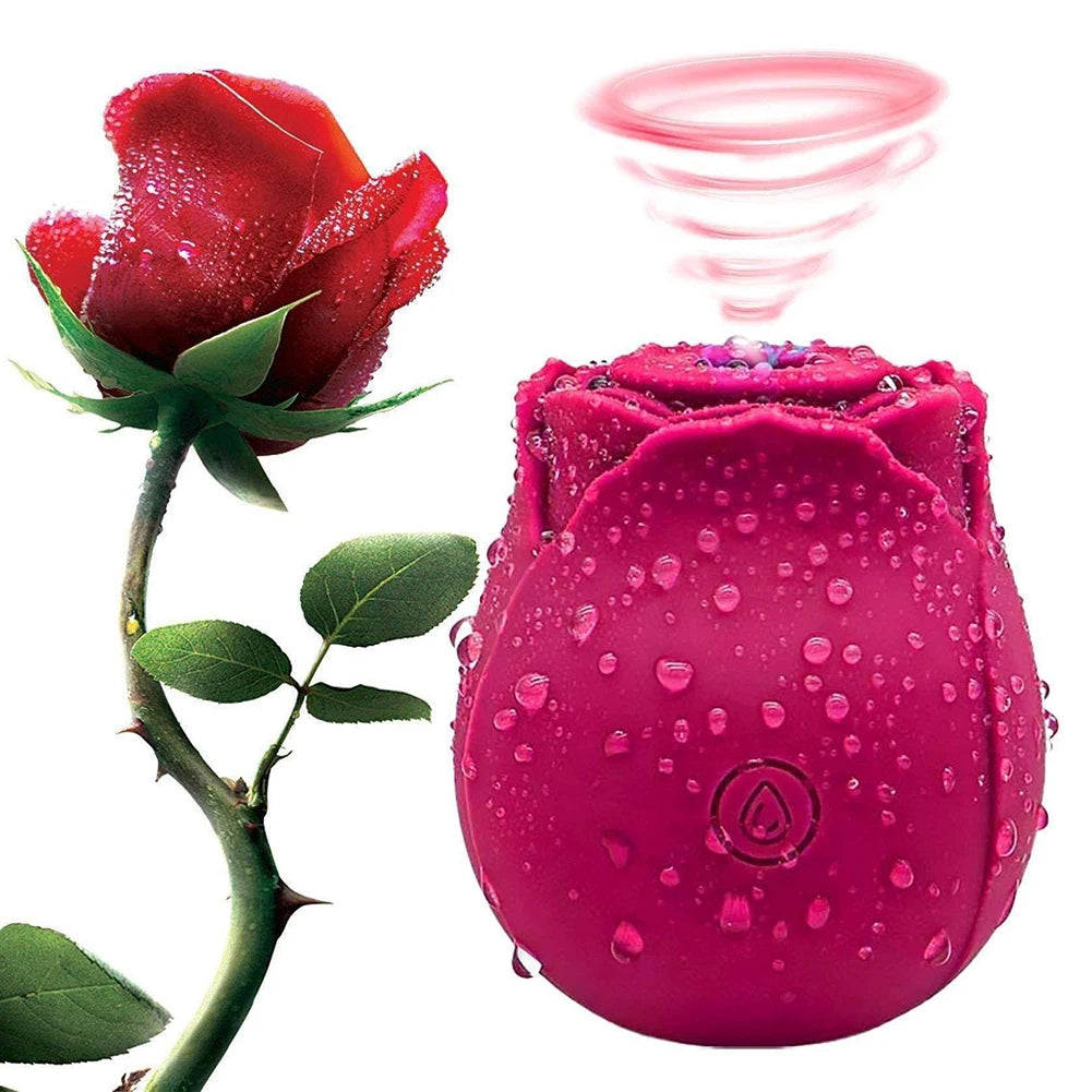 Sucking Vibrator Rose Sex Toy