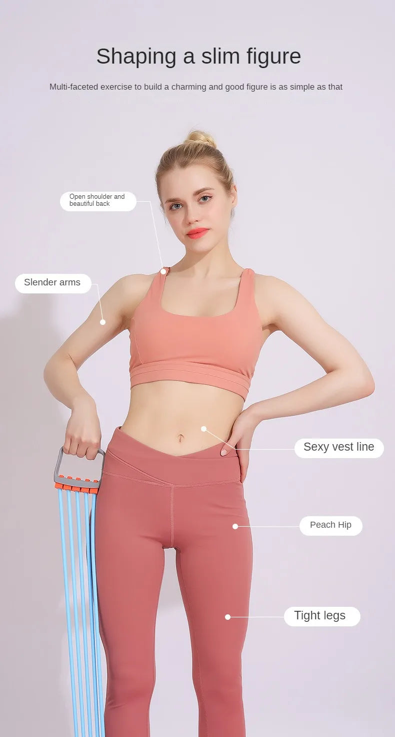 Adjustable Resistance Bands with Grips