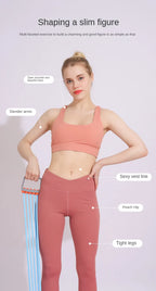 Adjustable Resistance Bands with Grips