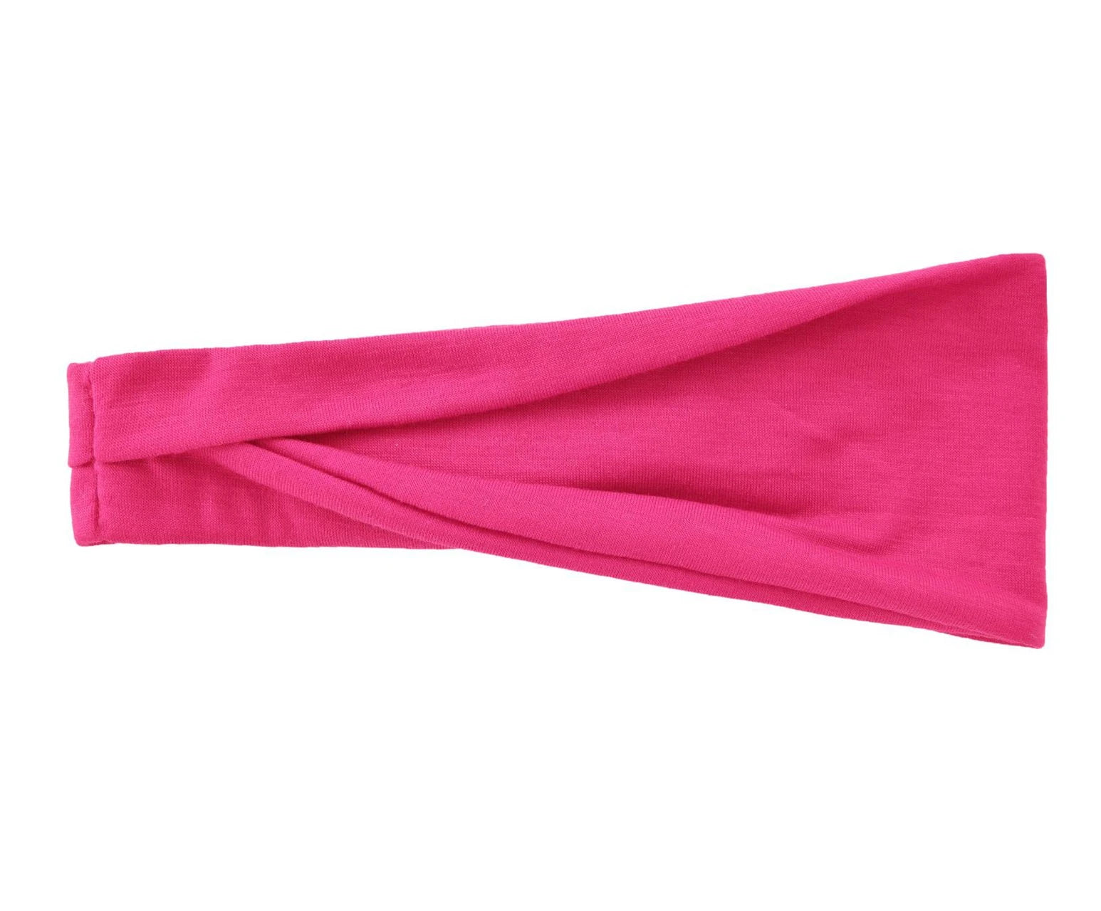 Women's Elastic Turban Headband — Solid Color Hair Wrap for Yoga, Makeup & Everyday Style | 22 Colors