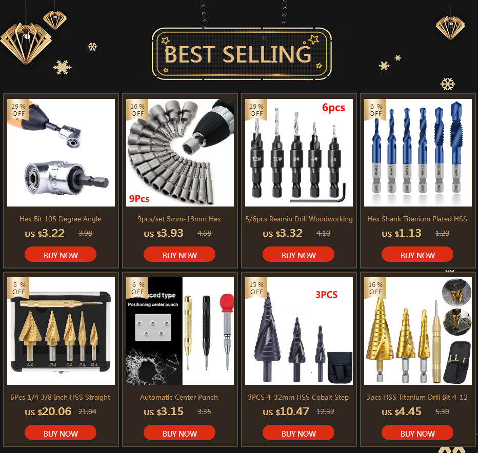 Titanium Coated Step Drill Bit