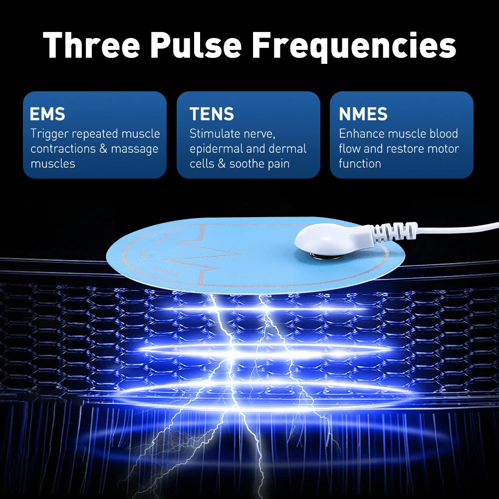 EMS Acupuncture Body Massage Stimulator