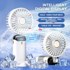 Portable Mini Fan With 5 Speeds