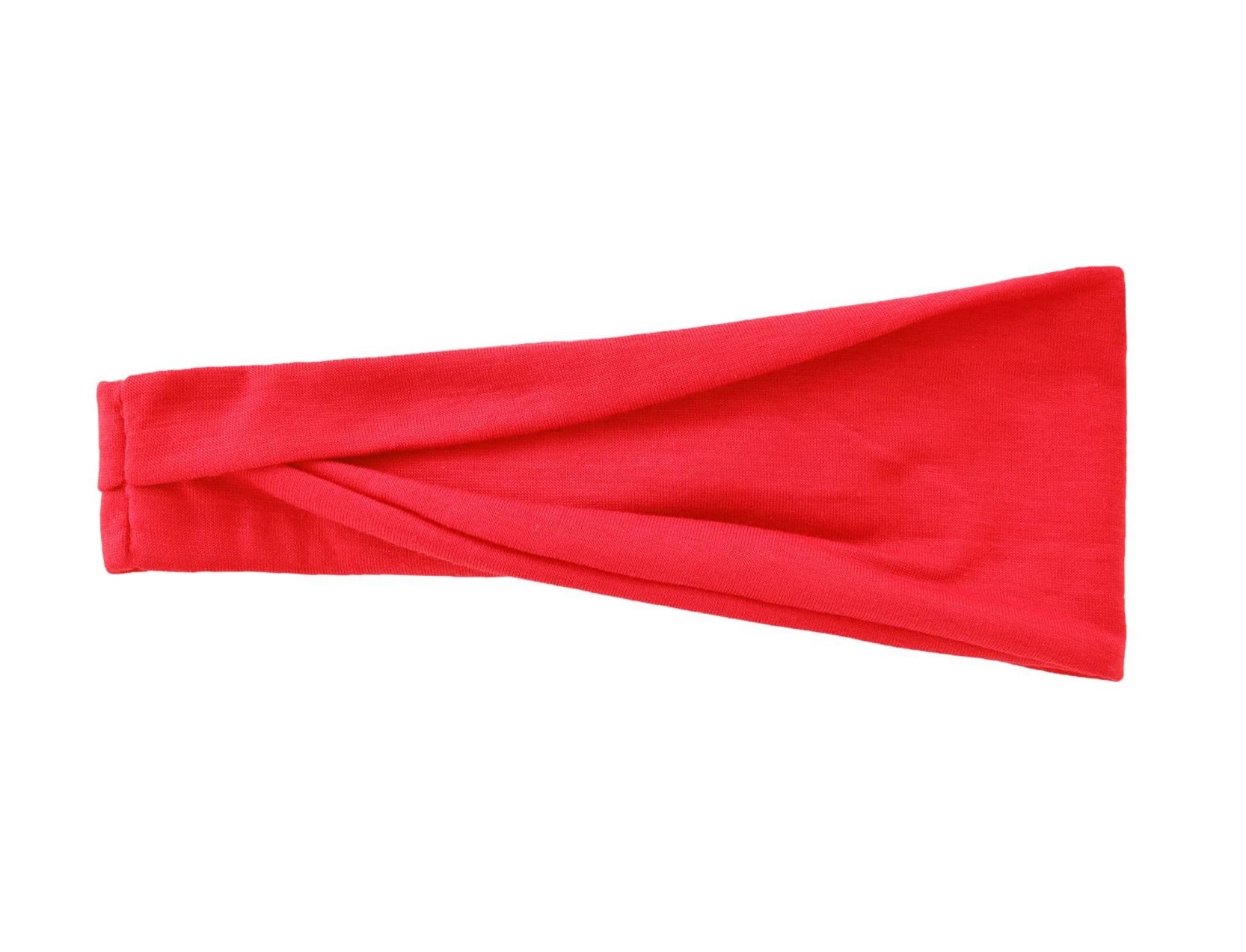 Women's Elastic Turban Headband — Solid Color Hair Wrap for Yoga, Makeup & Everyday Style | 22 Colors
