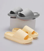 Women's Pillow Cloud Platform Slides — Thick Sole EVA Sandals