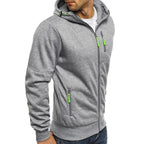 Men's Slim Fit Zip Hoodie