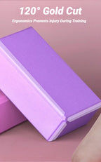 EVA Foam Yoga Blocks – Pilates & Stretching Support Bricks