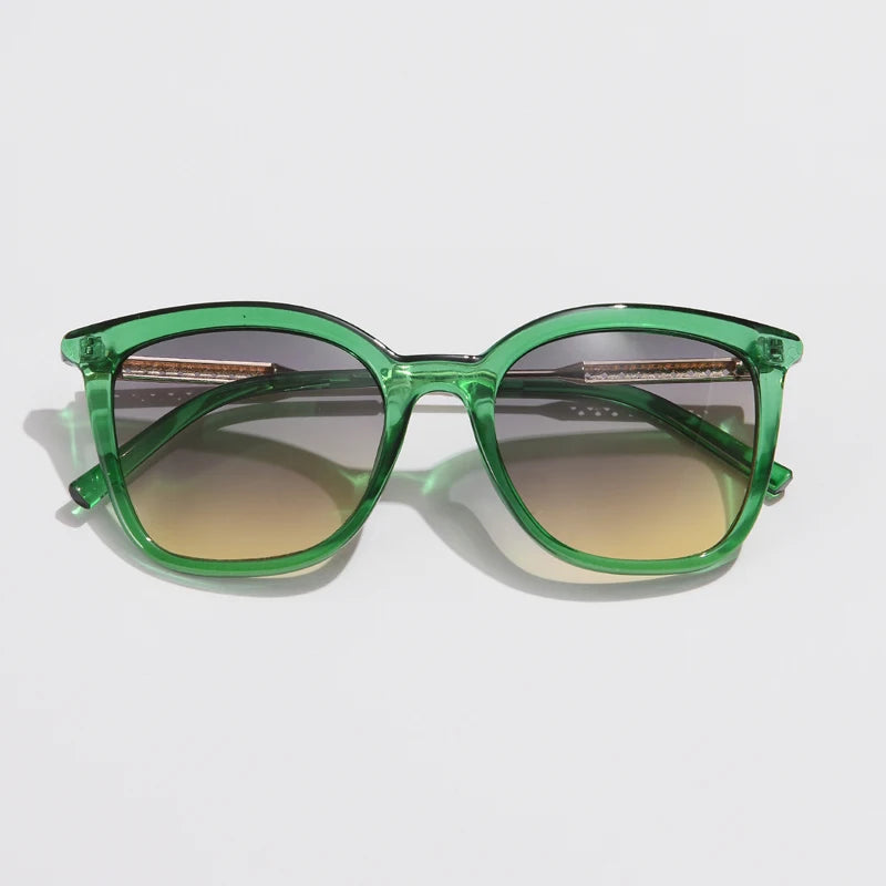 Classic Square Sunglasses Women Men Vintage Brand Sun Glasses Alloy Frame Retro Trend Fashion Style Shades Oculos de sol