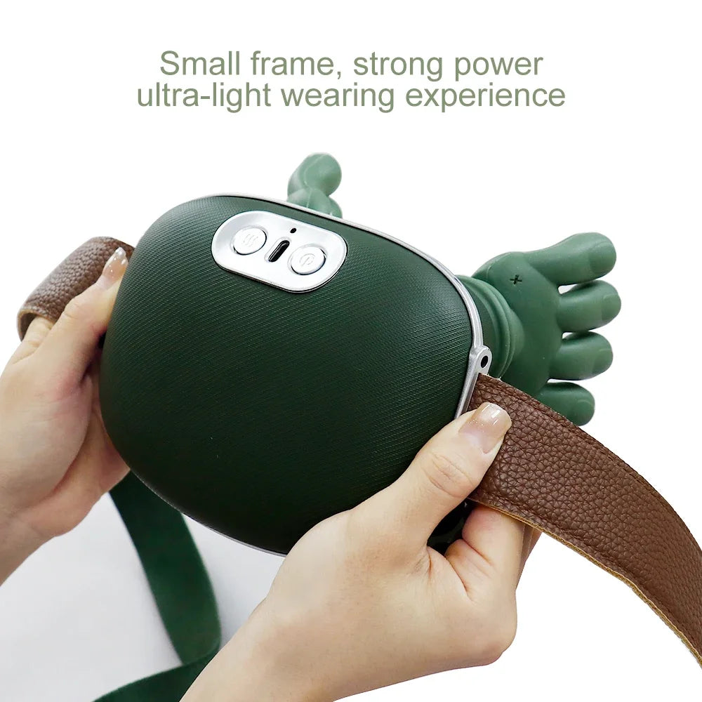 4D Shiatsu Neck & Shoulder Massager — Hands-Free Deep Tissue Relief