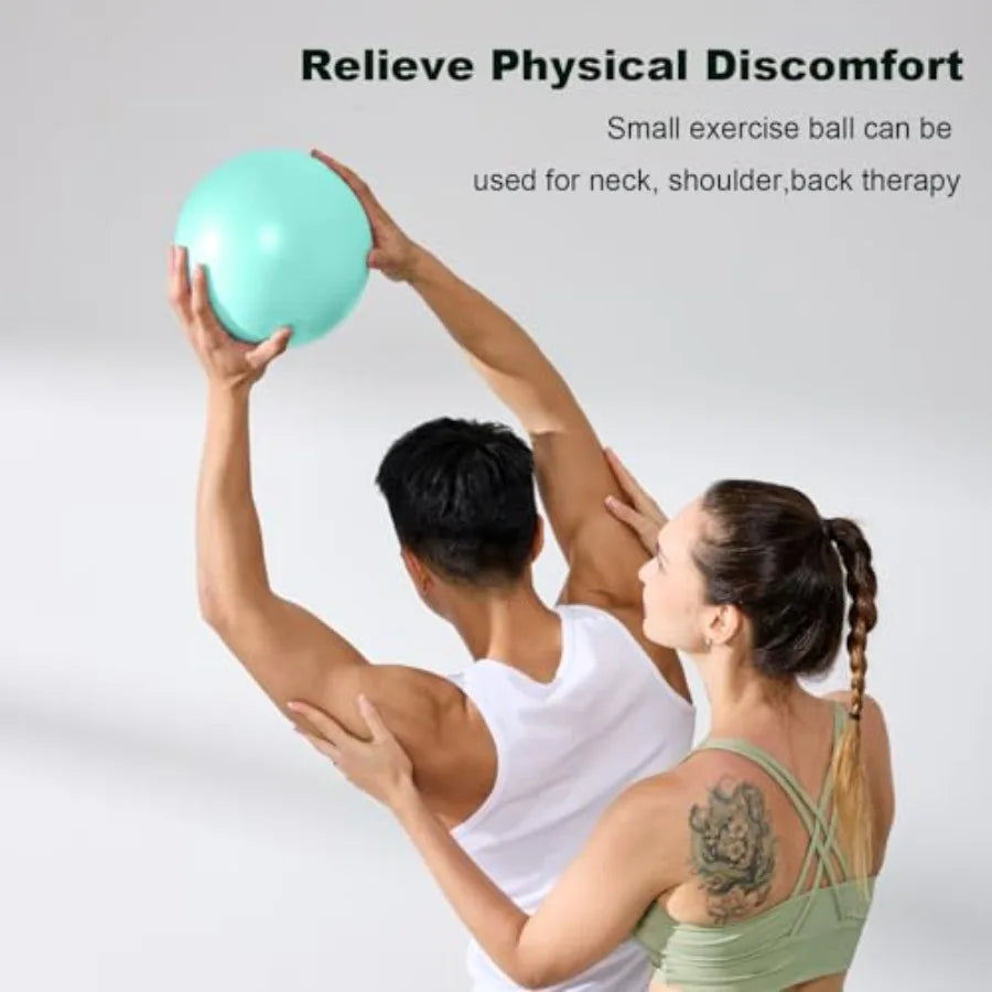 Anti-Burst Exercise Ball – Non-Slip Yoga Ball for Gym, Fitness & Physical Therapy