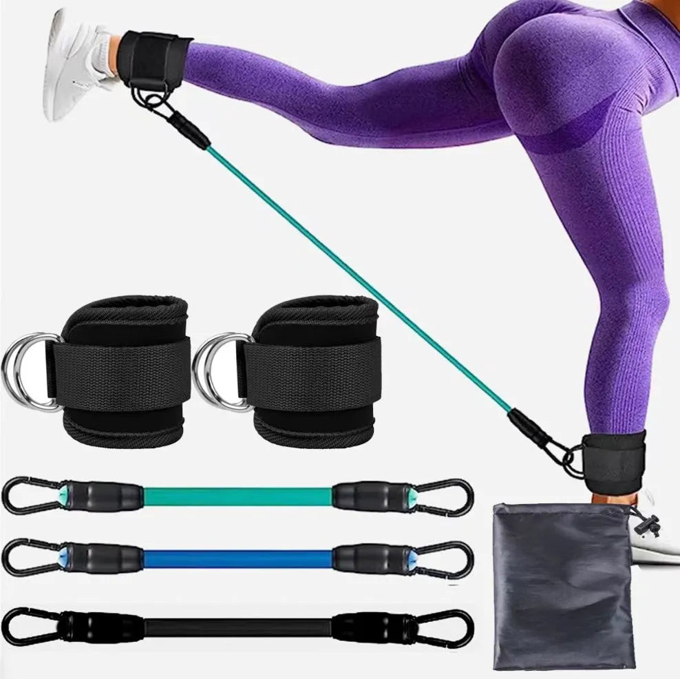 Padded Ankle Straps for Cable Machines
