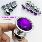 Metal Butt Plug Set – 5 Sizes
