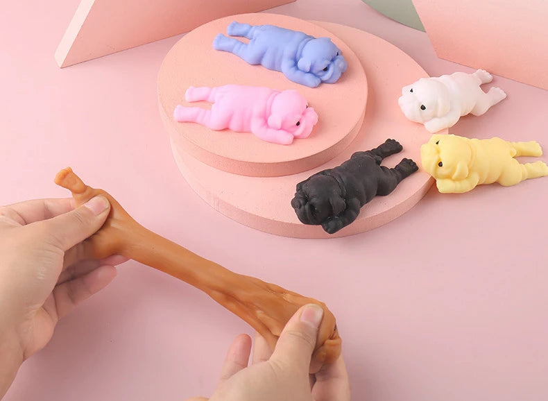 Squishy Dog Fidget Toy — Anime Stress Relief Squeeze