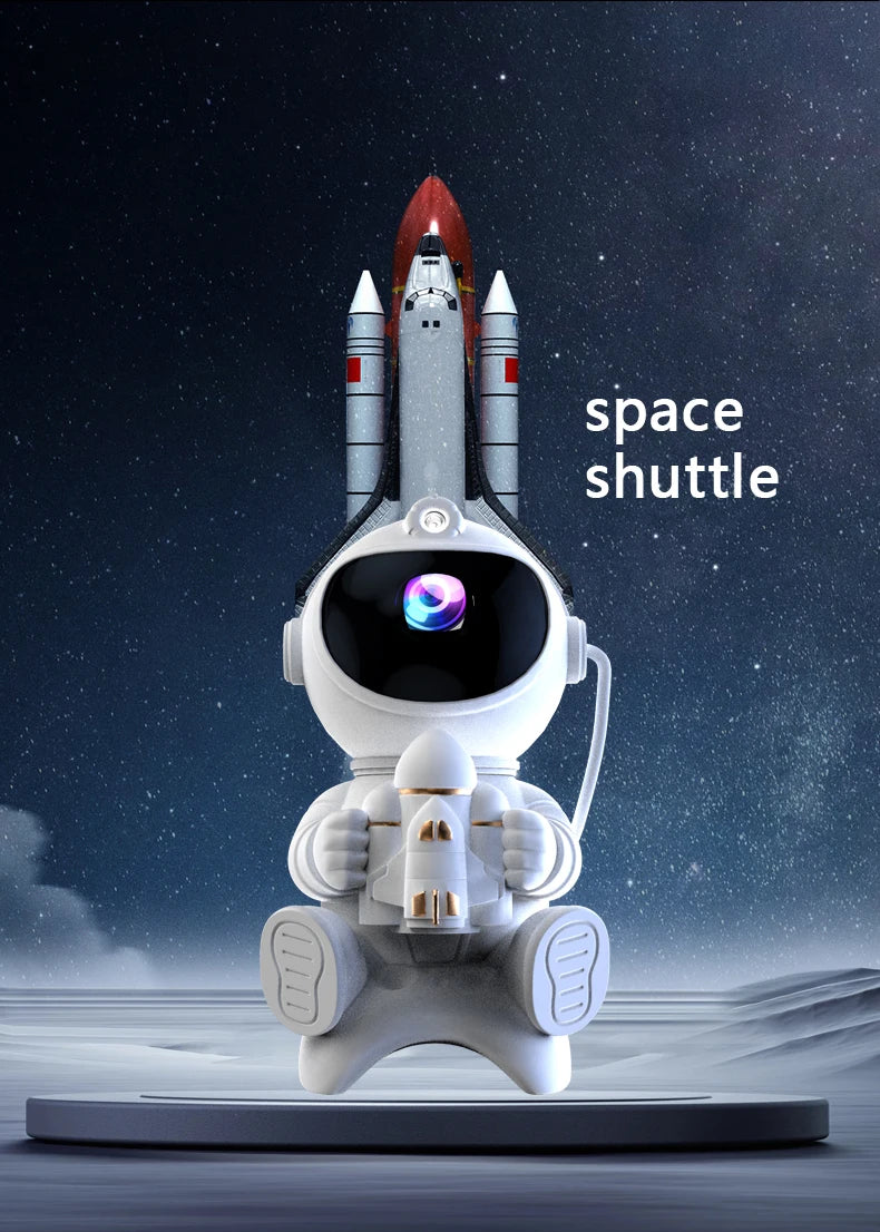 Astronaut Star Projector with Bluetooth Speaker