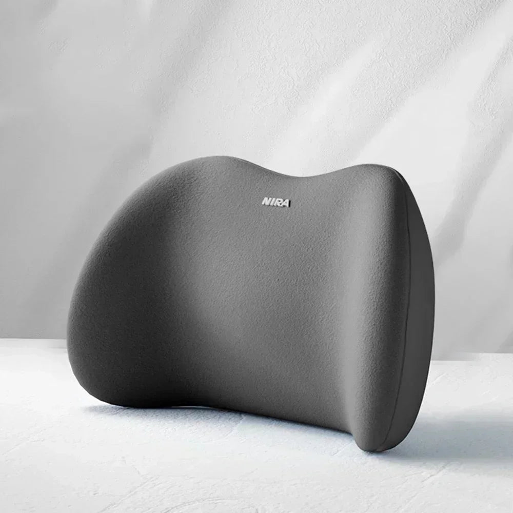 Ergonomic Memory Foam Car Seat & Lumbar Cushion Set