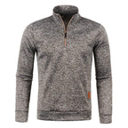 Men's Half-Zip Turtleneck Sweatshirt