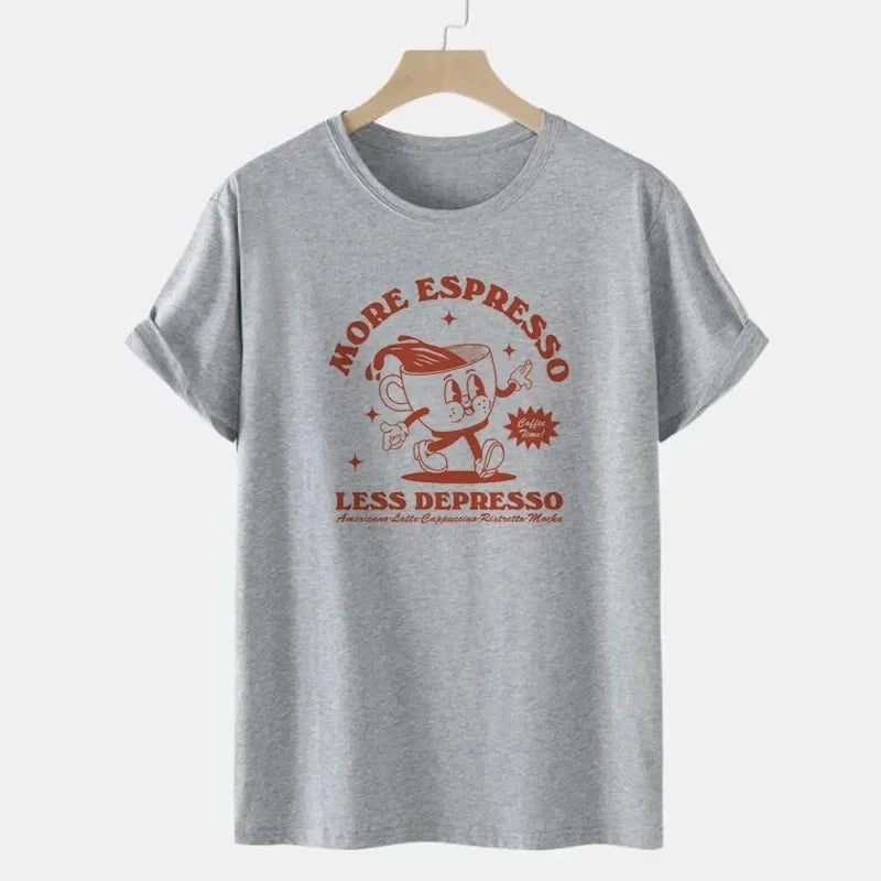More Espresso Less Depresso Women's Graphic Tee