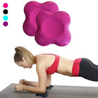 Extra-Thick Yoga Knee Pads (Set of 2) — Cushioned Support for Knees, Elbows & Wrists
