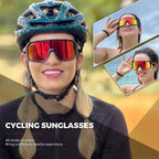 Photochromic Cycling Sunglasses — UV400 Protection, TR-90 Frame, Unisex Sports Eyewear