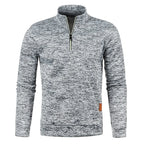 Men's Half-Zip Turtleneck Sweatshirt