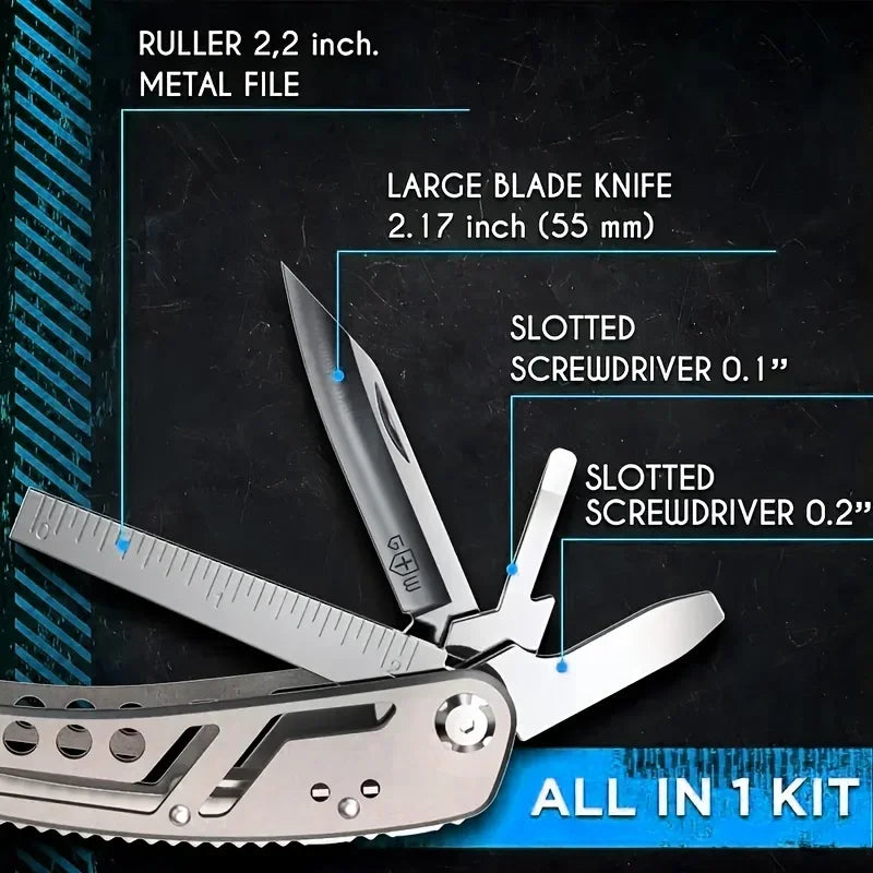 24-in-1 Multitool – Compact Multi-Function Tool