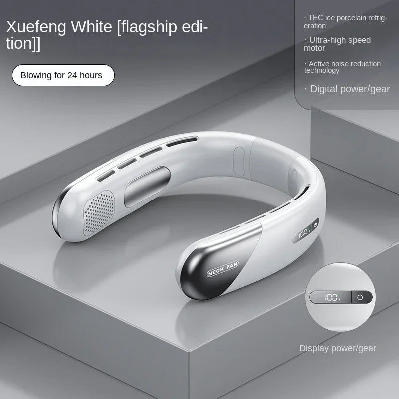 10,000 mAh Portable Neck Fan