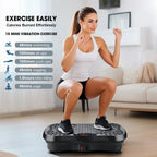 Vibration Plate Exercise Machine Adjustable Speed