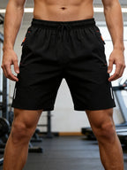 Men's Elastic Waist Sports Shorts