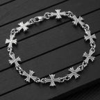 Punk Chain with Cross Necklace