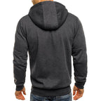 Men's Slim Fit Zip Hoodie
