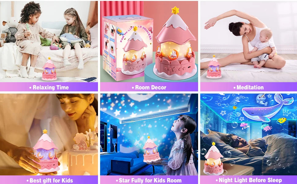 21-in-1 Star Galaxy Projector – Starry Sky Night Light