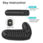 Finger Sleeve Vibrator – Wearable G-Spot & Clitoral Stimulator