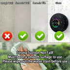 Waterproof Bluetooth Shower Speaker with Suction Cup & Hands-Free Calling