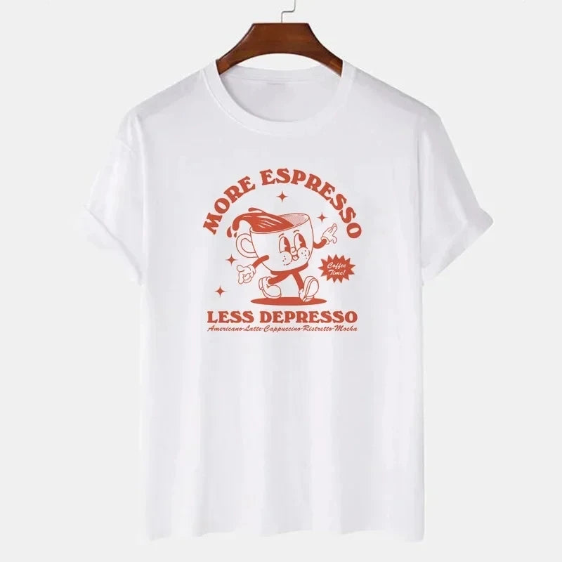 More Espresso Less Depresso Women's Graphic Tee