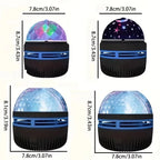 Star Projector – Galaxy, Northern Lights & Ocean Wave Night Light