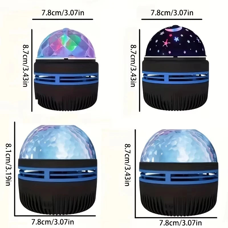 Star Projector – Galaxy, Northern Lights & Ocean Wave Night Light